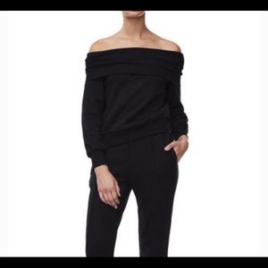 Good American off the shoulder top